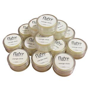 Flaire by Creative Co-Op Orange Clove‎ Scent Sample Wickless Candle Lot of 14